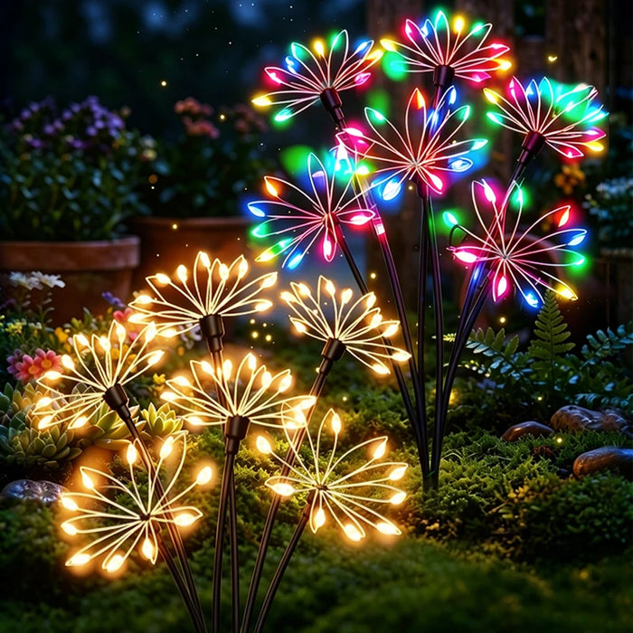 Solar Firework Garden Lights