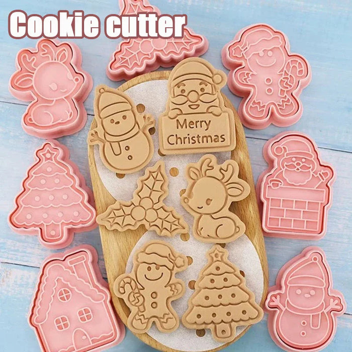 Christmas Cookie Cutter & Embossing Sets