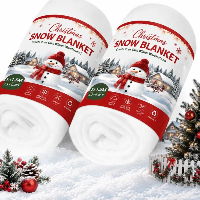 Artificial Snow Blanket for Christmas Displays