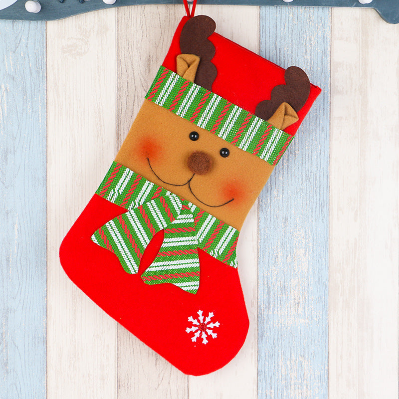Large Christmas Stocking Gift Bag for Holiday Decor