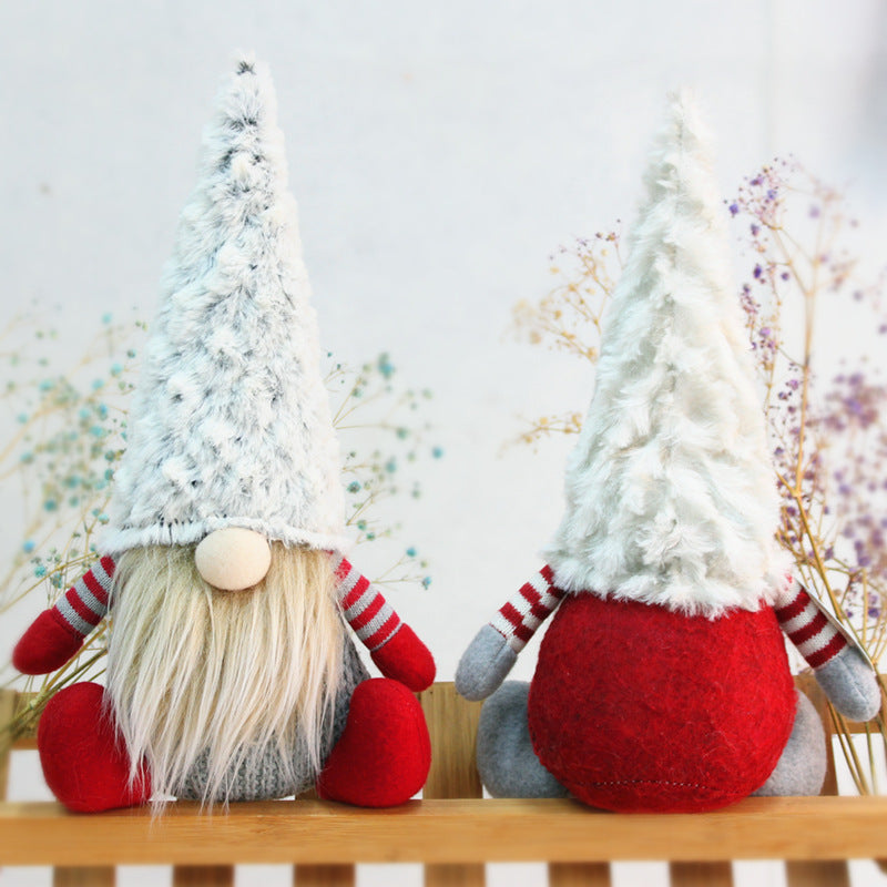 Christmas Decor Gift: Forest Santa Plush Toy