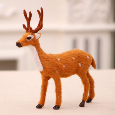 Christmas Decor Plush Reindeer Toy - Fawn Stuffed Animal