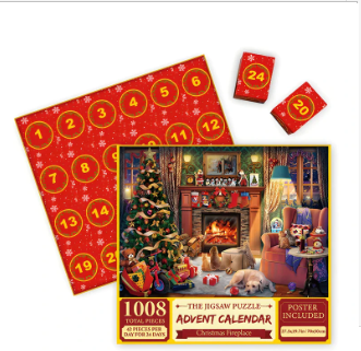 Julens Advent Calendar - 24 Slot Christmas Puzzle (One)