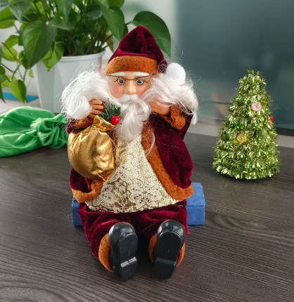 Santa Claus Plush Doll - Christmas Gift Toy