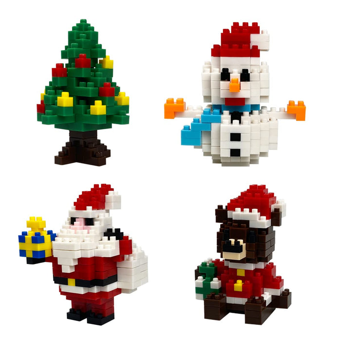Christmas Building Block Toys — Set of 4