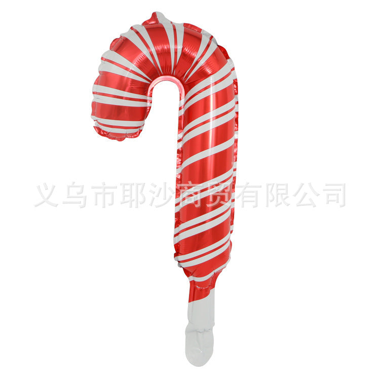 Santa Balloon - Christmas Party Aluminum Foil Decoration