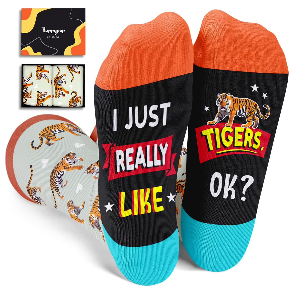 Tiger Novelty Socks