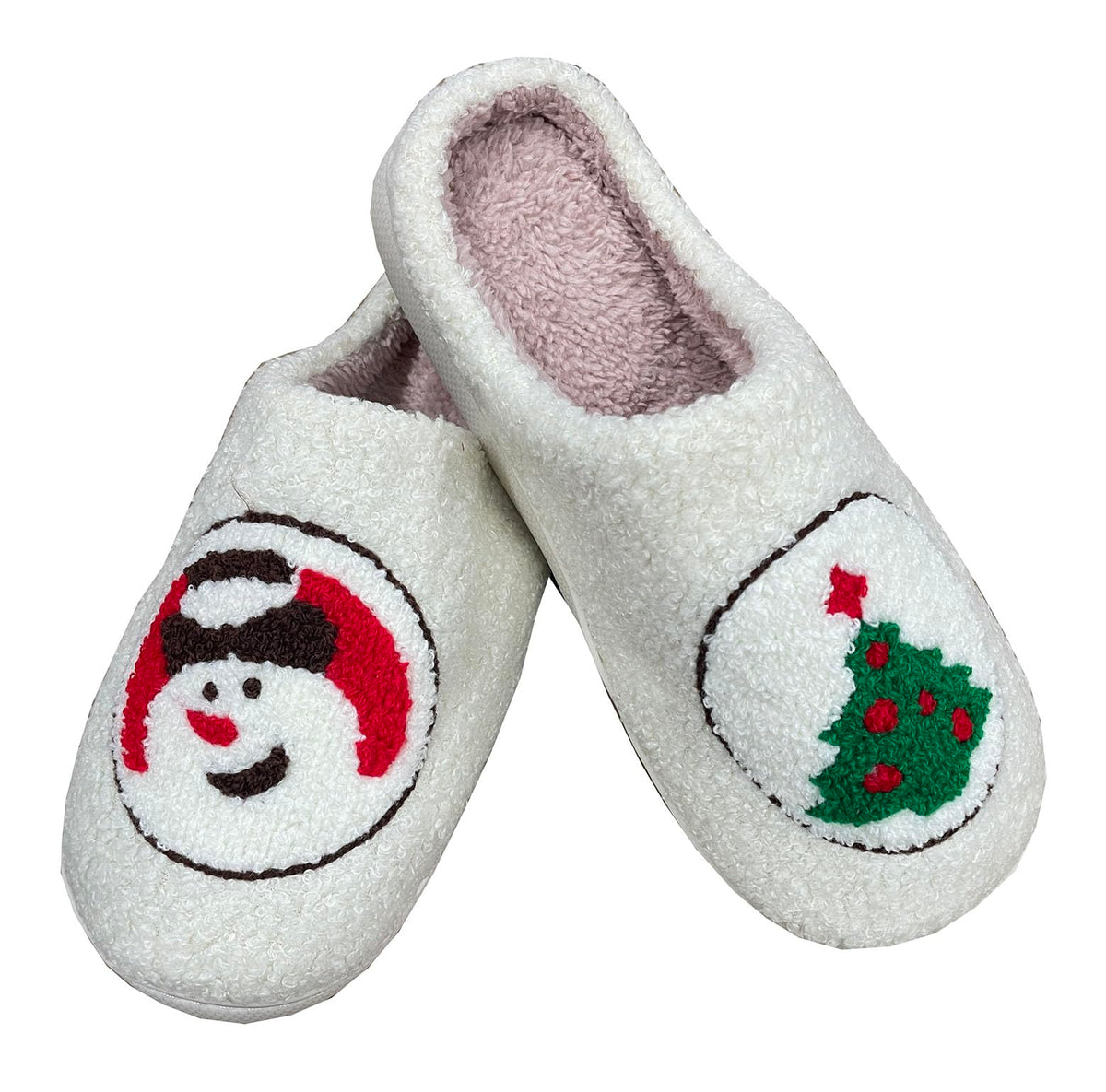 Christmas Cookie Plush Slippers