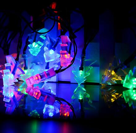 Solar String Lights for Outdoor Christmas Decoration
