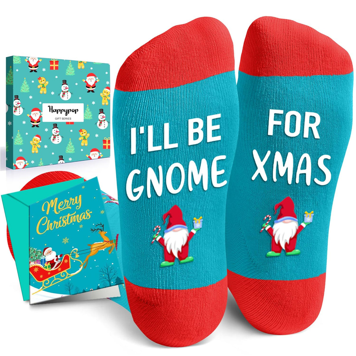 Men’s Christmas Gnome Socks