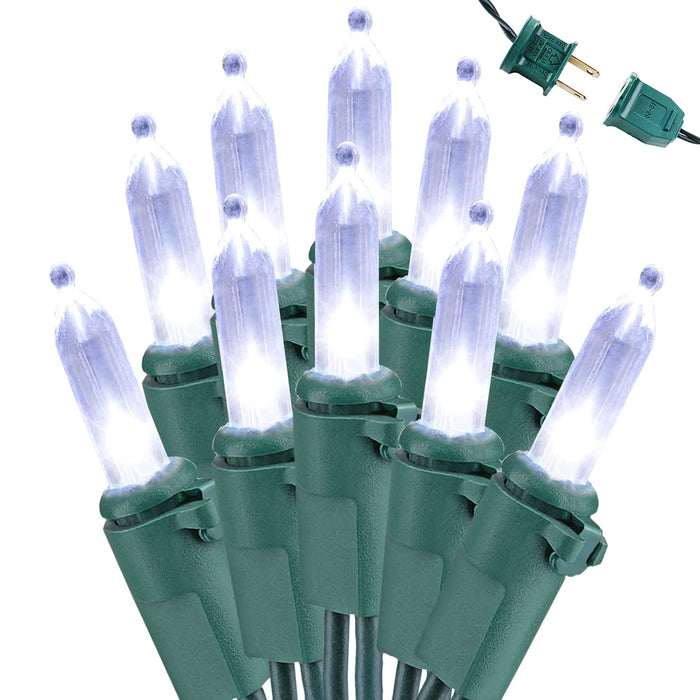100-LED Cool White Christmas String Lights