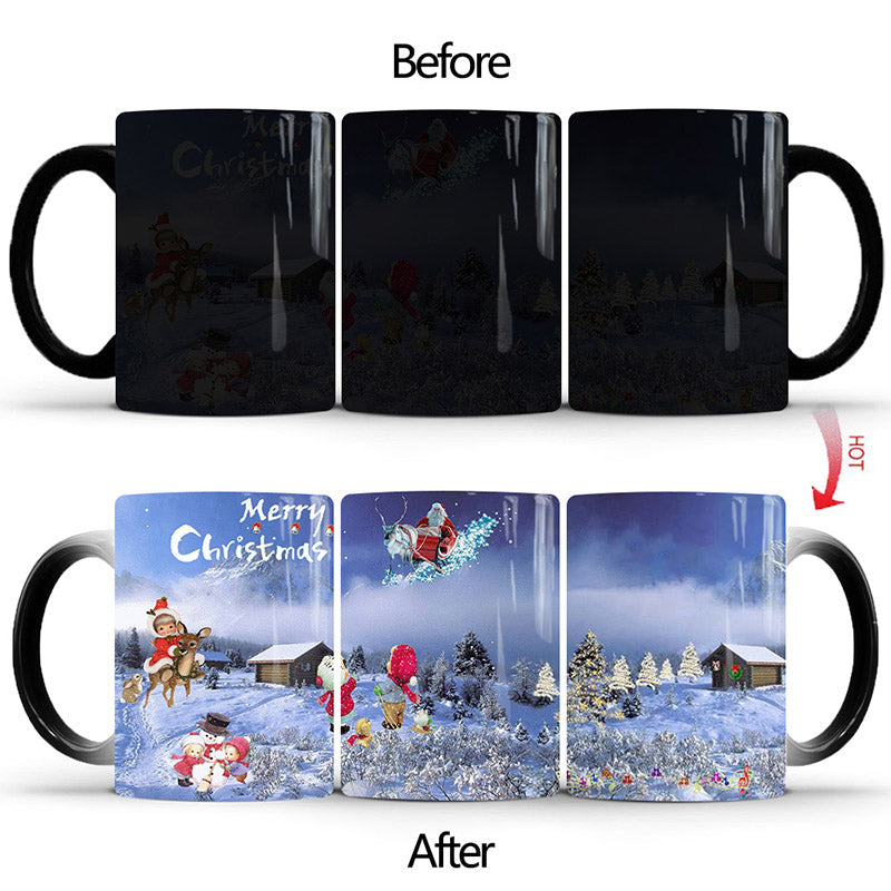 Merry Christmas Color-Changing Mug