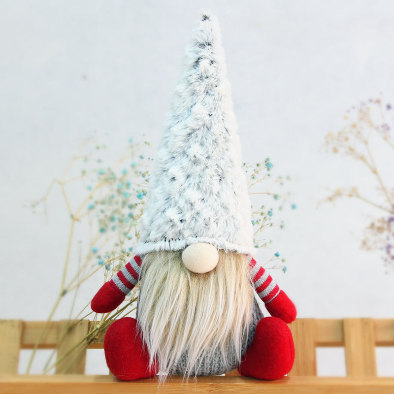 Christmas Decor Gift: Forest Santa Plush Toy