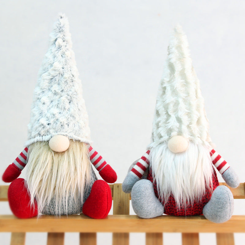 Christmas Decor Gift: Forest Santa Plush Toy