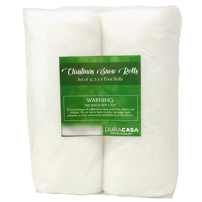 Christmas Snow Blankets — Set of 2