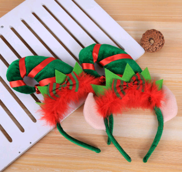 Christmas Party Decorations, Colorful Feather Headband