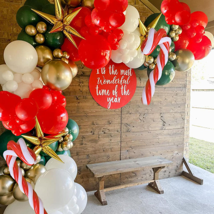 149-Piece Christmas Balloon Garland Kit
