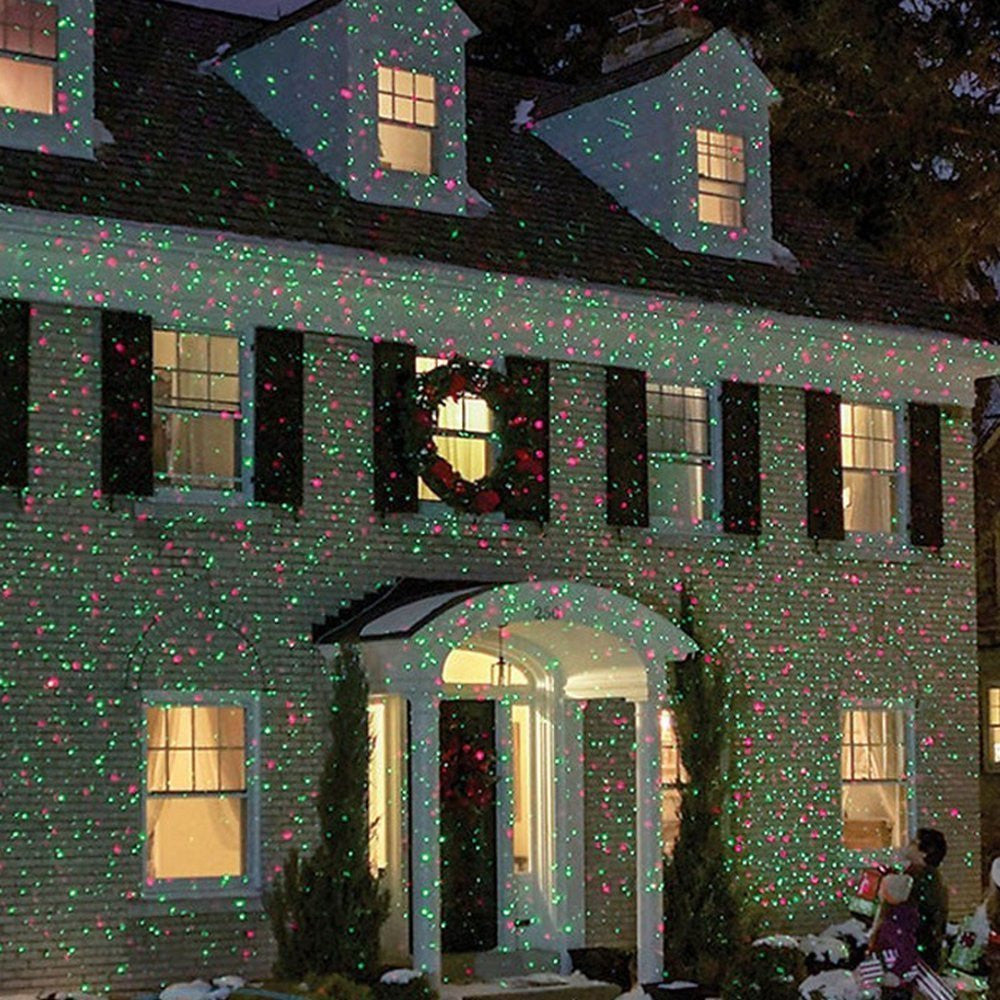 Lawn Decorative Lights, Red and Green Christmas Lights