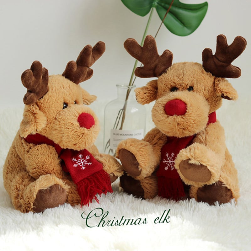 Christmas Plush Elk Doll Toy
