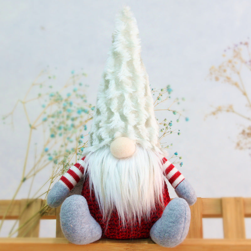 Christmas Decor Gift: Forest Santa Plush Toy
