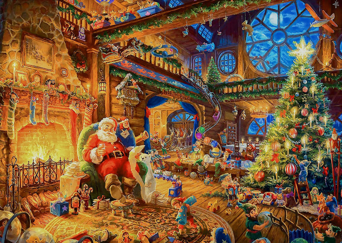Christmas Cabin Puzzle — 1,000 Pieces