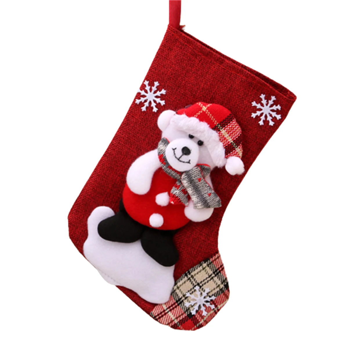 Small Christmas Character Stocking Gift Bags