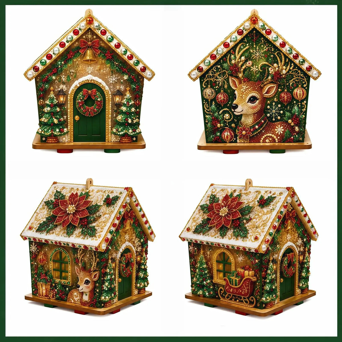 Pearl Art Christmas Ornament Kit
