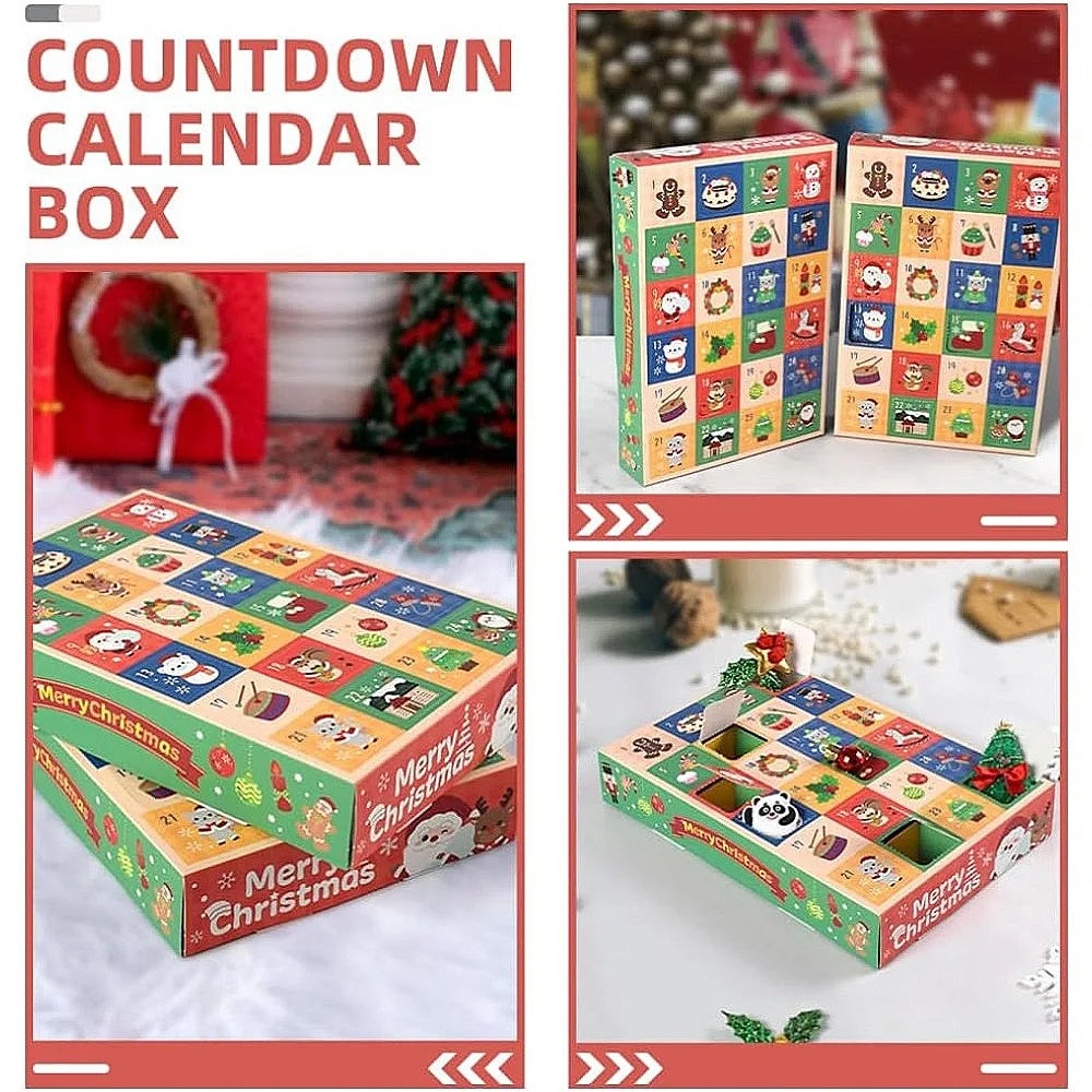 Fill-Your-Own 24-Day Christmas Calendar Boxes