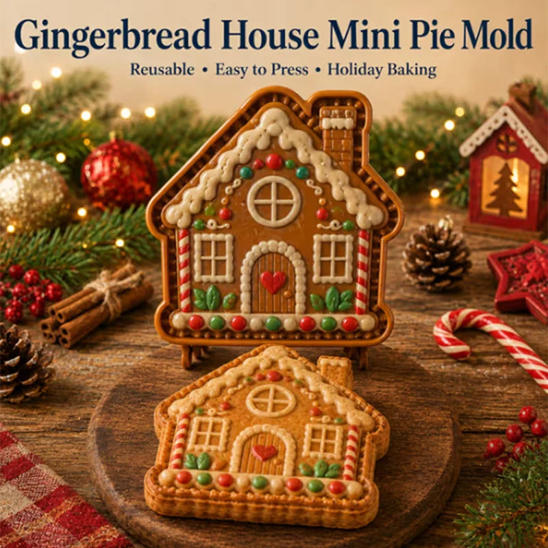 Christmas Mini Pie Press Molds