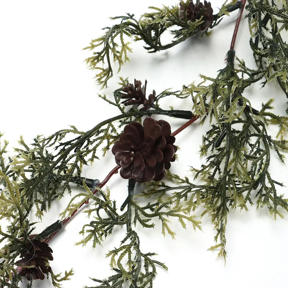 Berry and Pinecone Christmas Garland