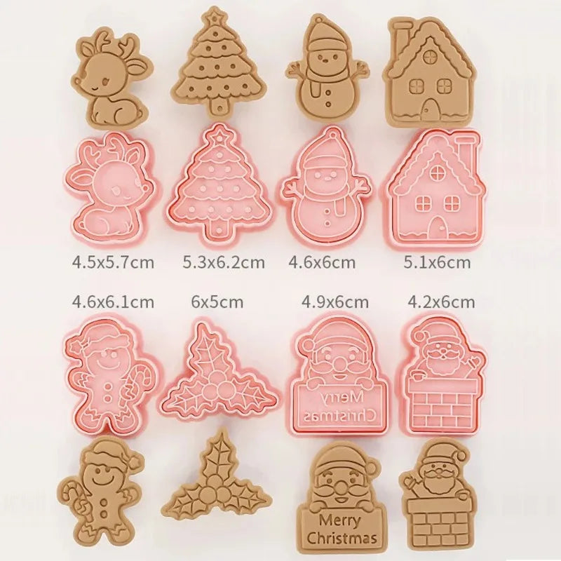 Christmas Cookie Cutter & Embossing Sets