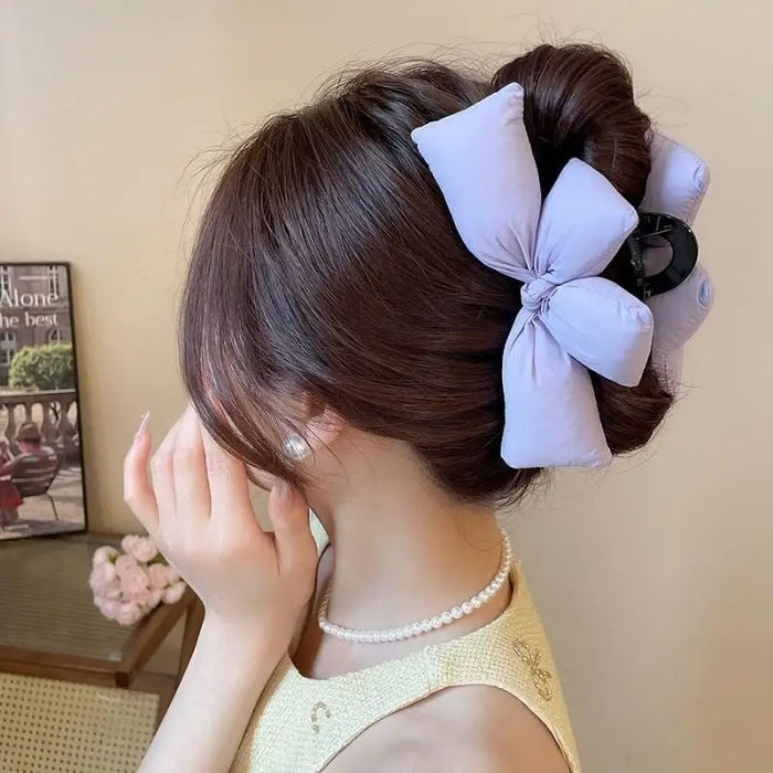 Sculpted Bow Hair Clip