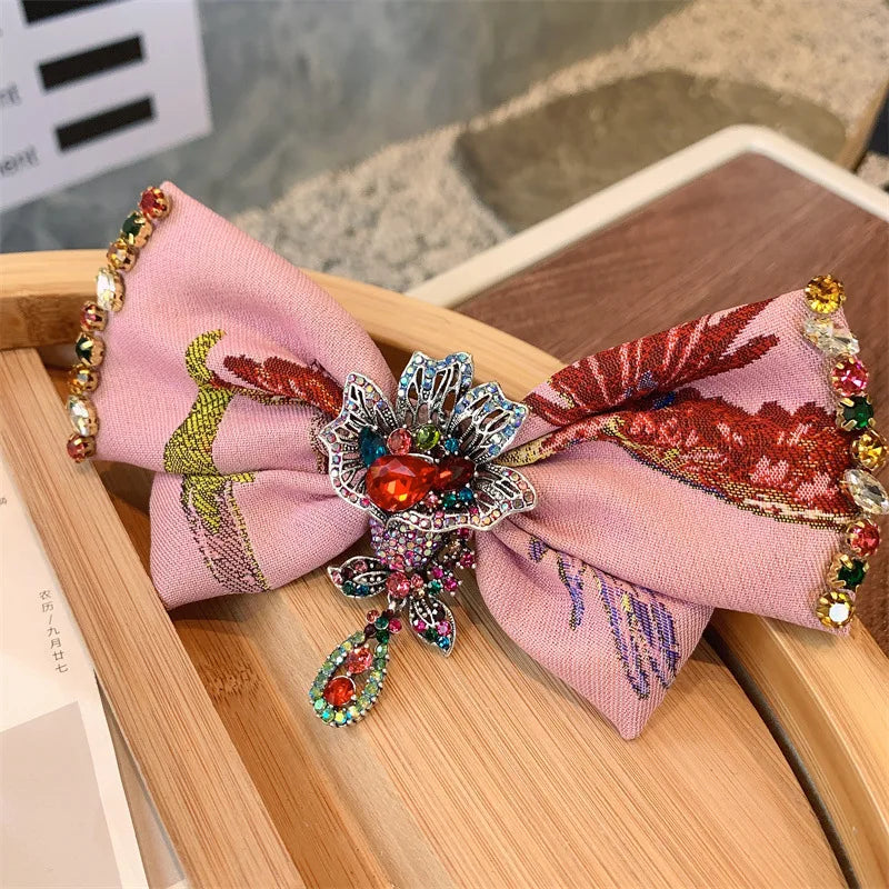 Oversized Bow Headbands and Hair Clips