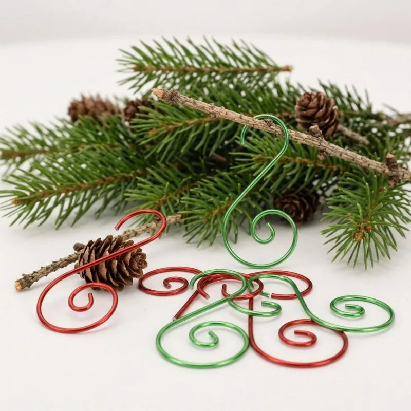 Metal S-Hook Christmas Ornament Hangers