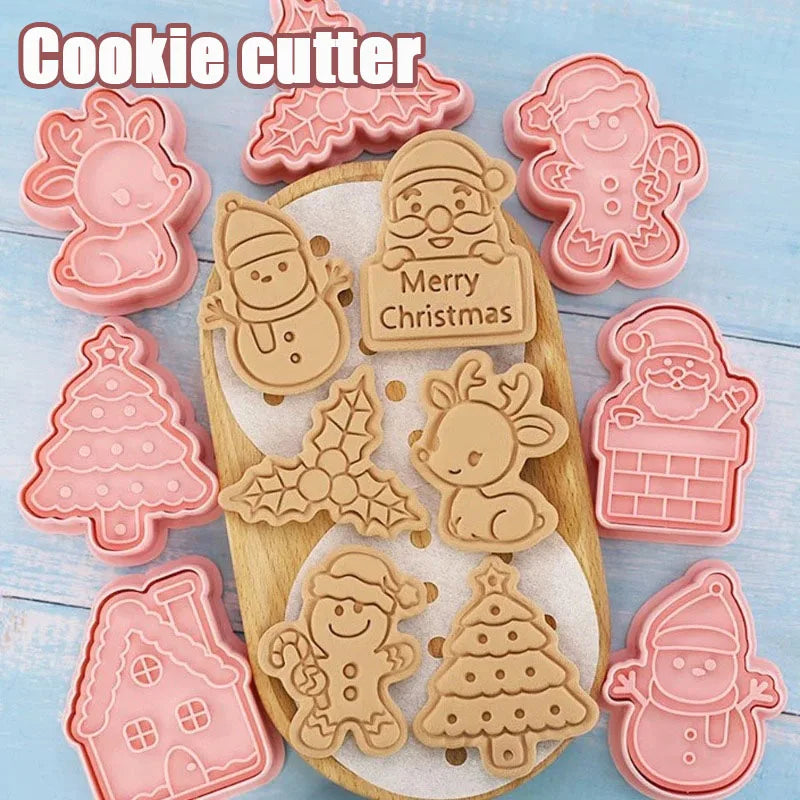 Christmas Cookie Cutter & Embossing Sets