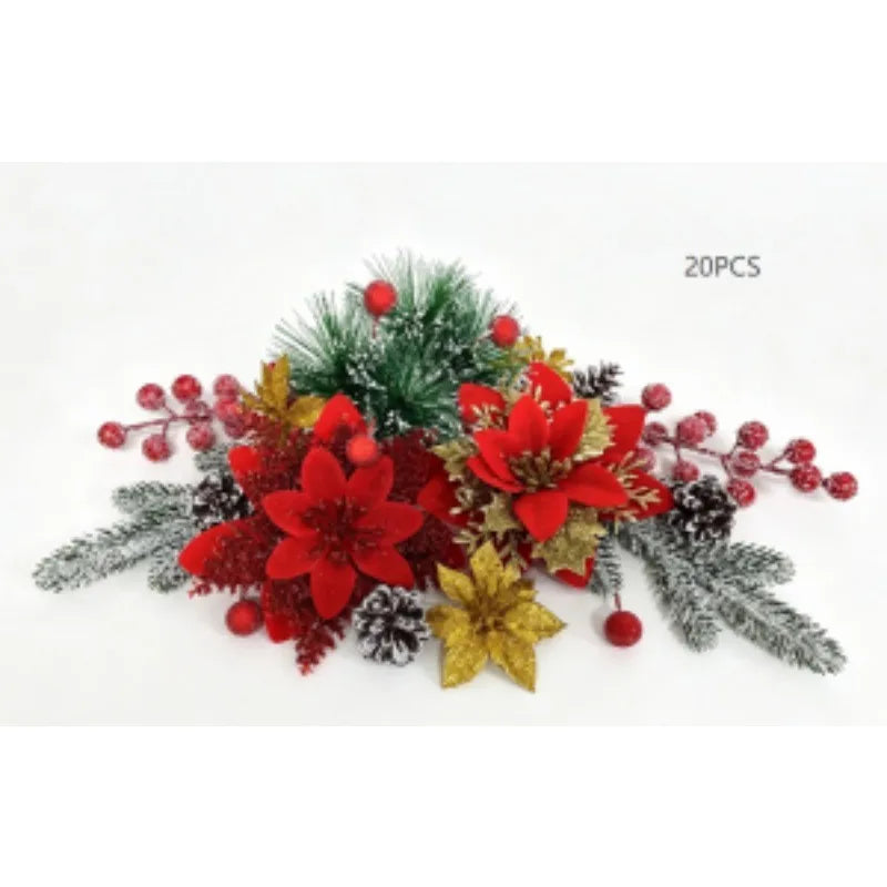 Christmas Floral Craft Pick Assortments