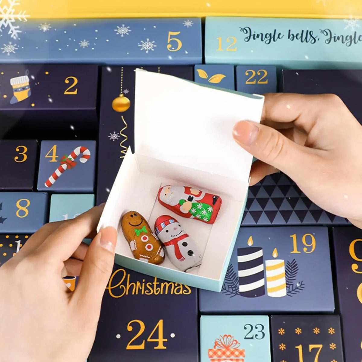 Fill-Your-Own Christmas Advent Calendar Boxes
