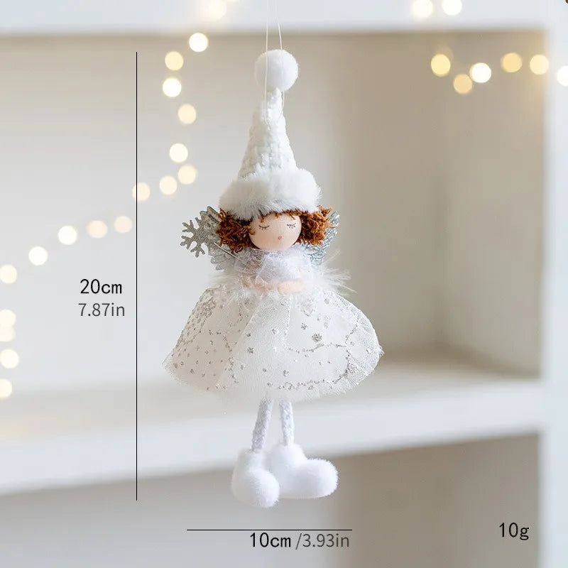 Angel Doll Christmas Ornaments