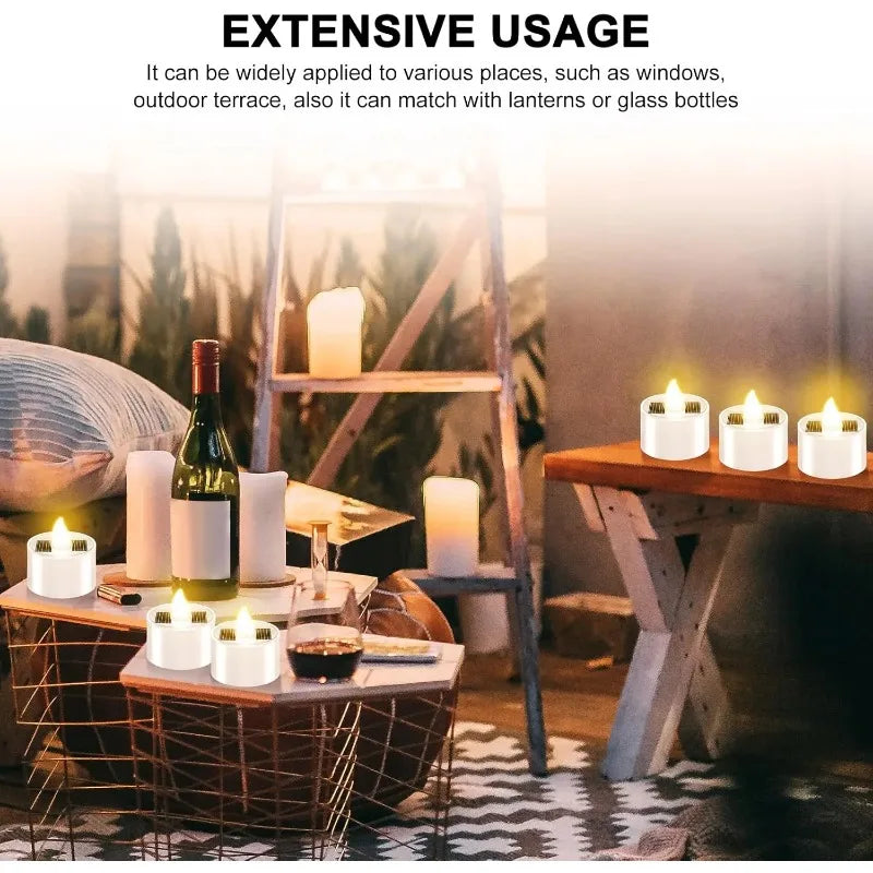 Solar LED Tea Light Candles