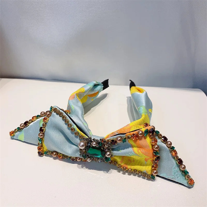 Oversized Bow Headbands and Hair Clips