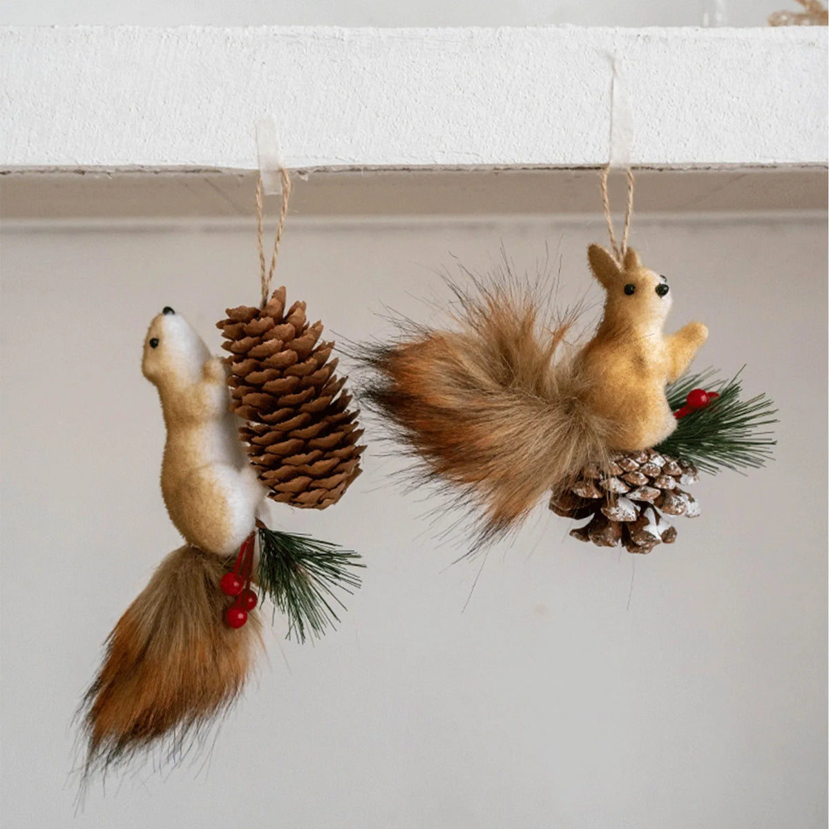 Woodland Animal Christmas Tree Decorations