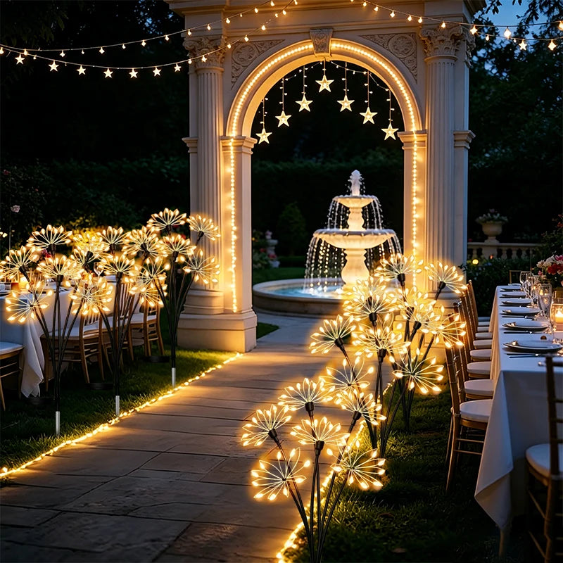 Solar Firework Garden Lights