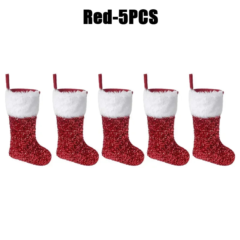 Flip-Sequin Christmas Stockings