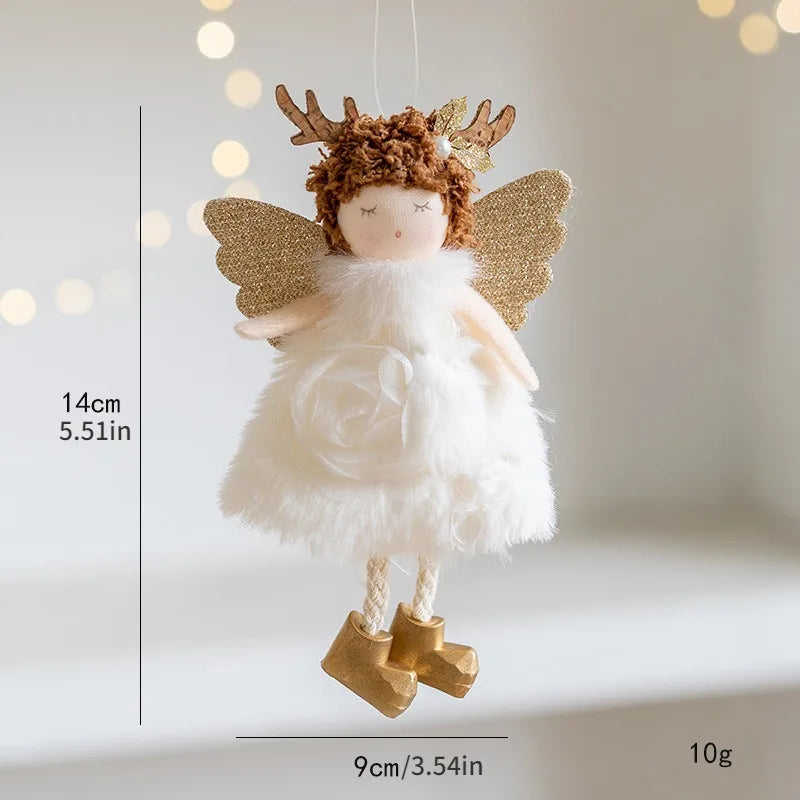 Angel Doll Christmas Ornaments