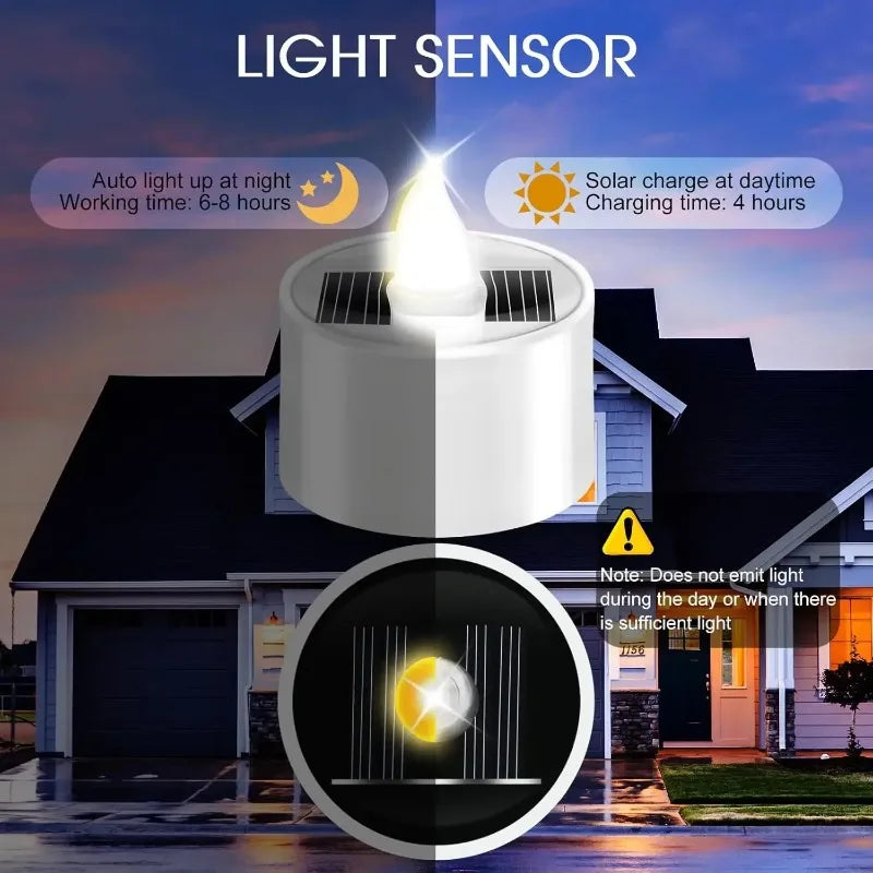 Solar LED Tea Light Candles