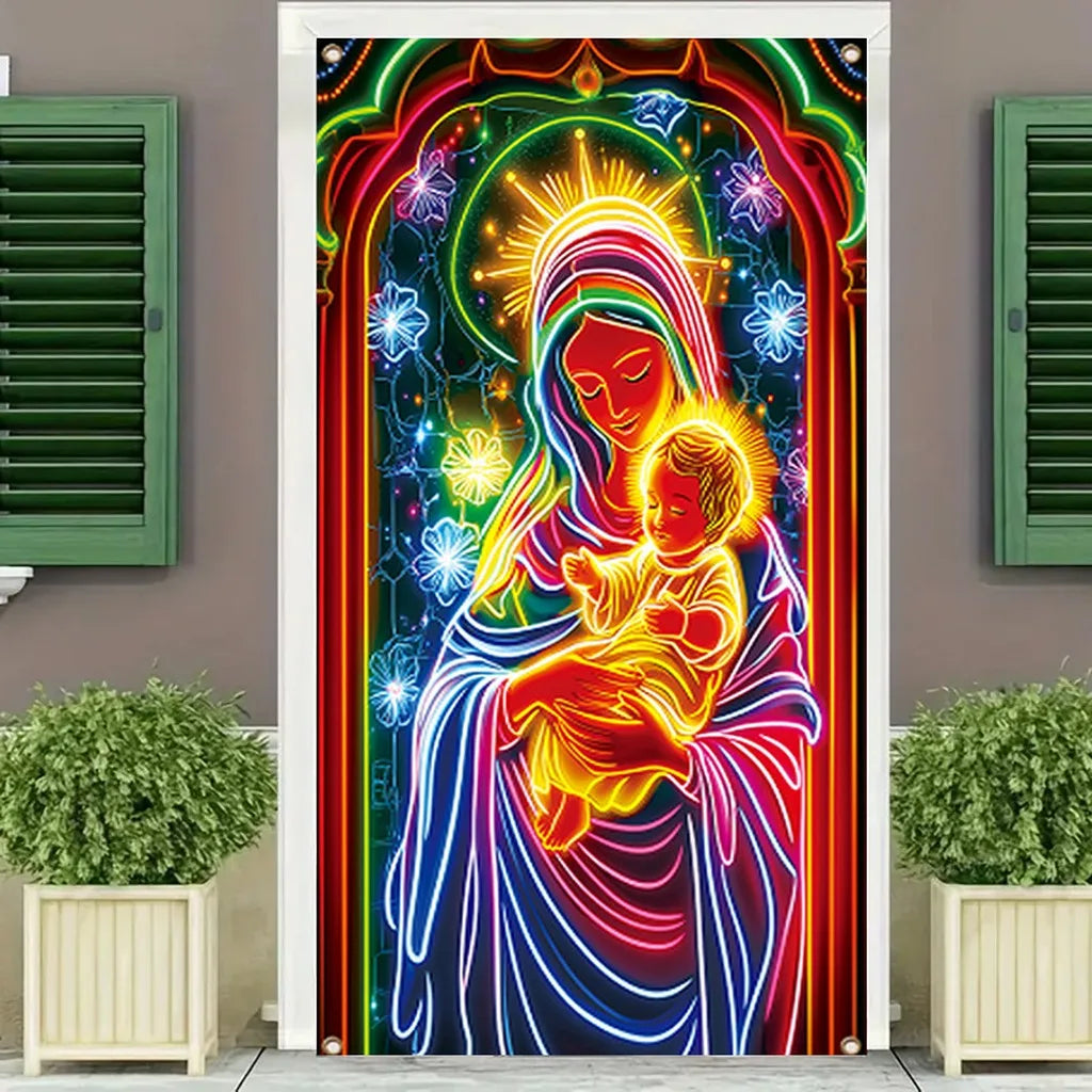 Christmas Wall Banner — 120 × 180 cm