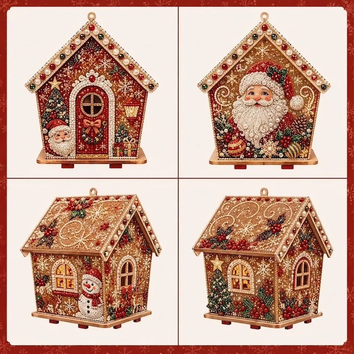 Pearl Art Christmas Ornament Kit