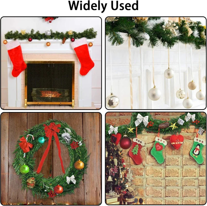 Artificial Pine Christmas Wreath