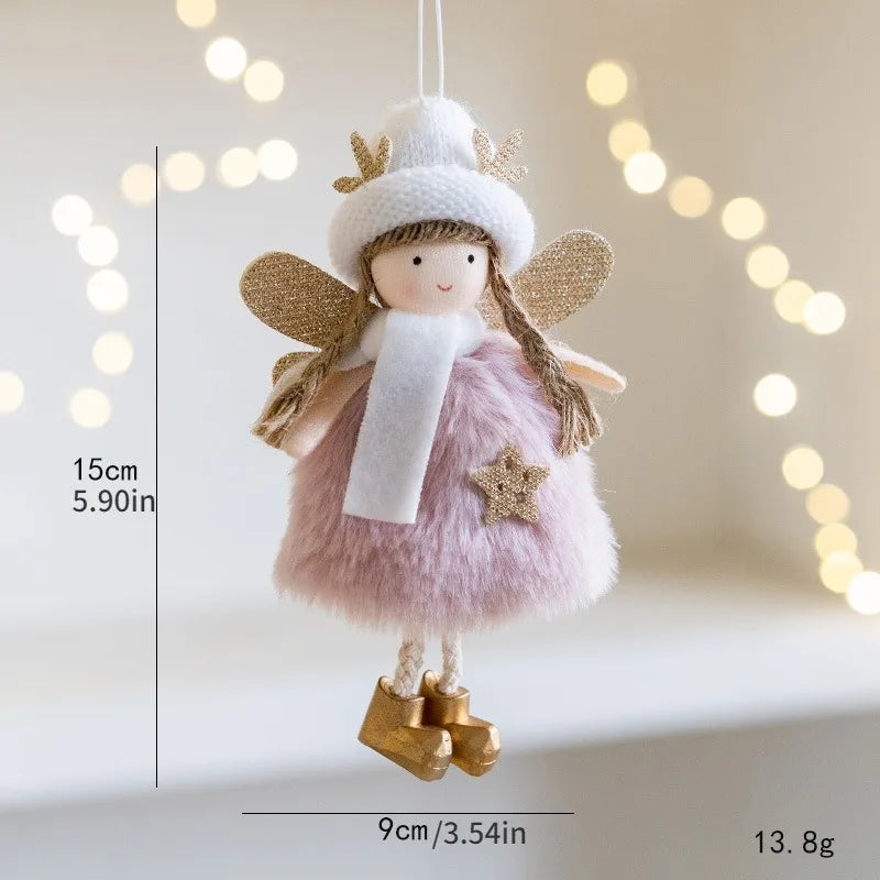 Angel Doll Christmas Ornaments