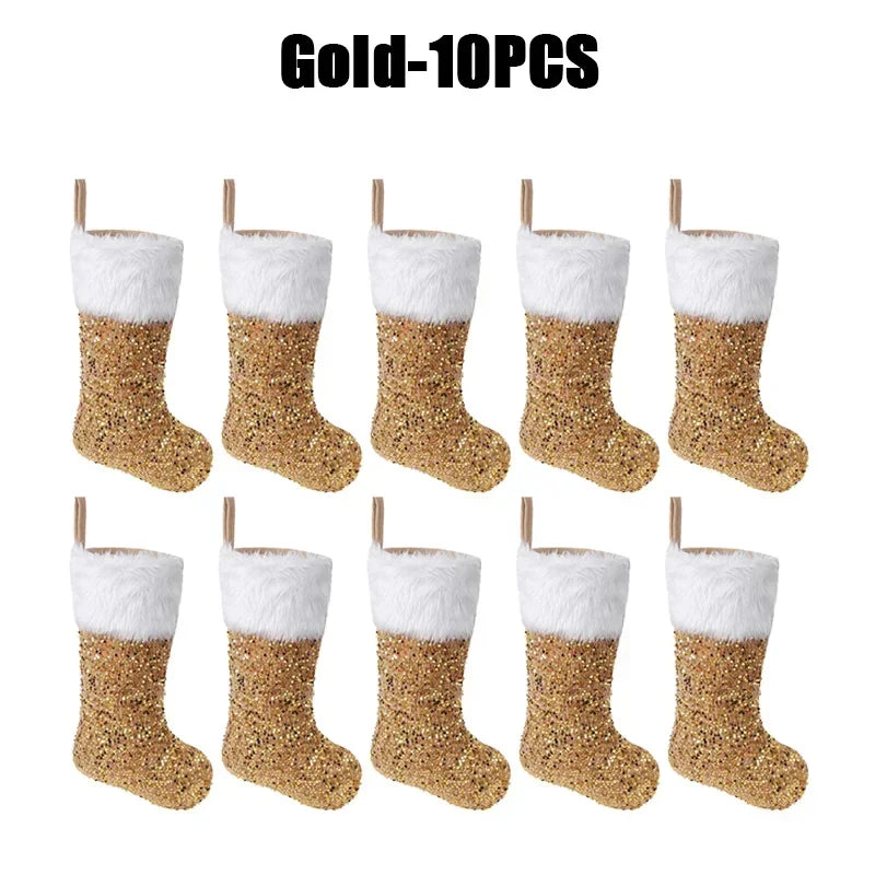 Flip-Sequin Christmas Stockings